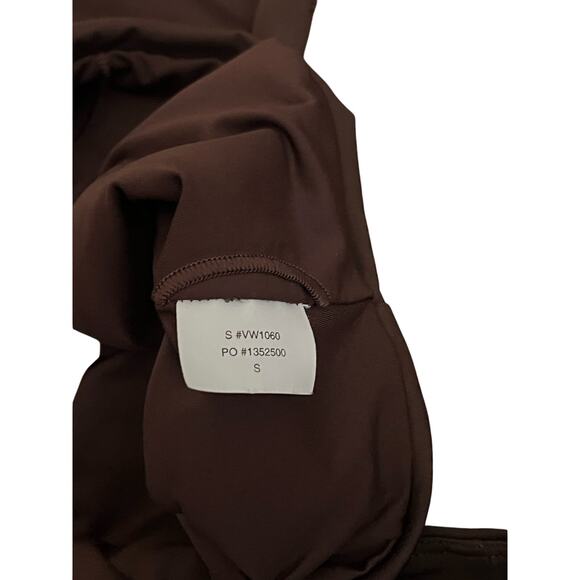 VUORI Lunar Stripe MATCHING SET Espresso Brown Sporta Bra & Legging Small - Picture 11 of 11